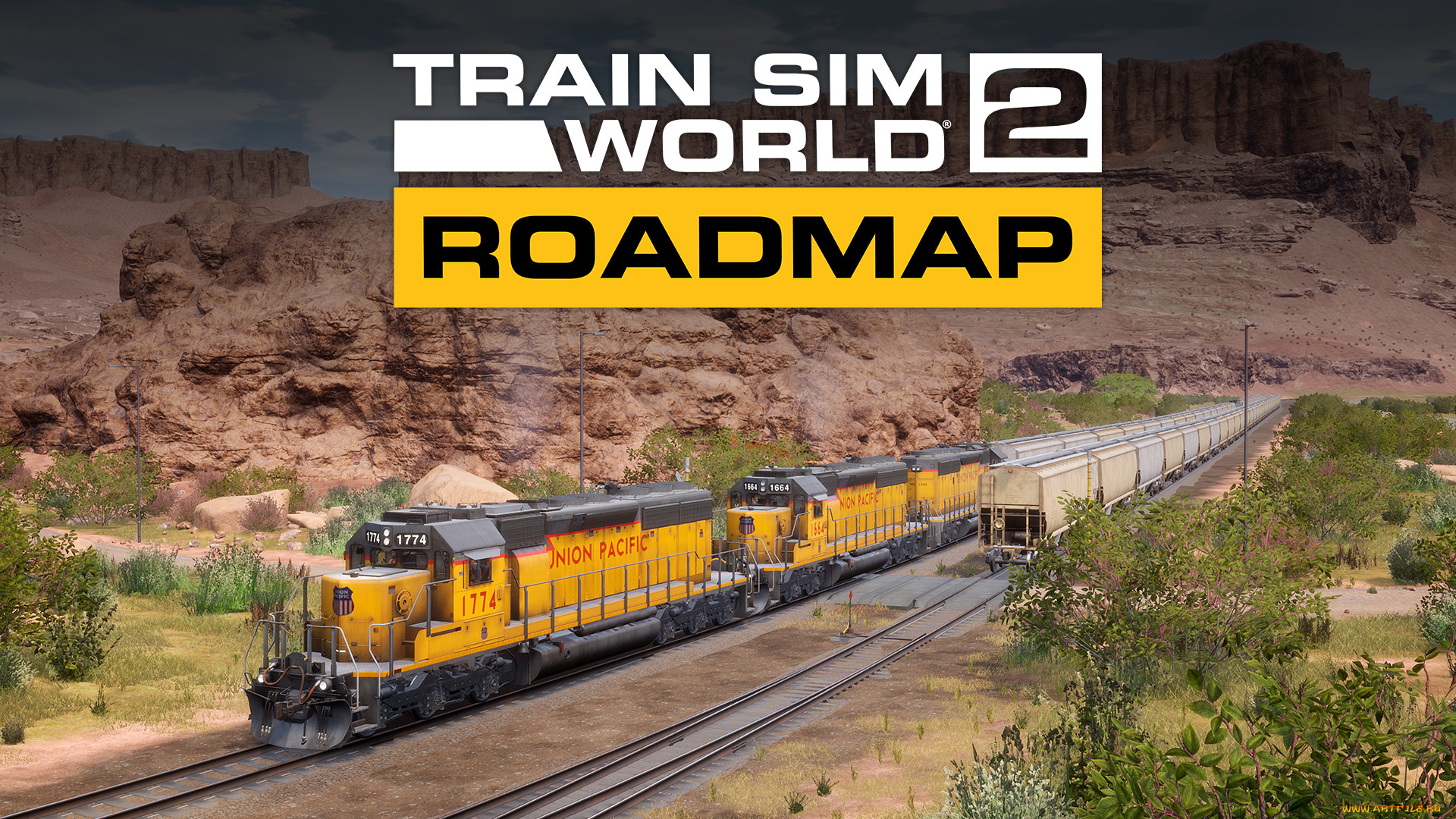 Обои Видео Игры Train Sim World 2, обои для рабочего стола, фотографии видео  игры, train sim world 2, поезда, железная, дорога, горы Обои для рабочего  стола, скачать обои картинки заставки на рабочий стол.